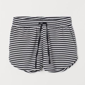 h&m comfy lounge shorts w/ drawstring